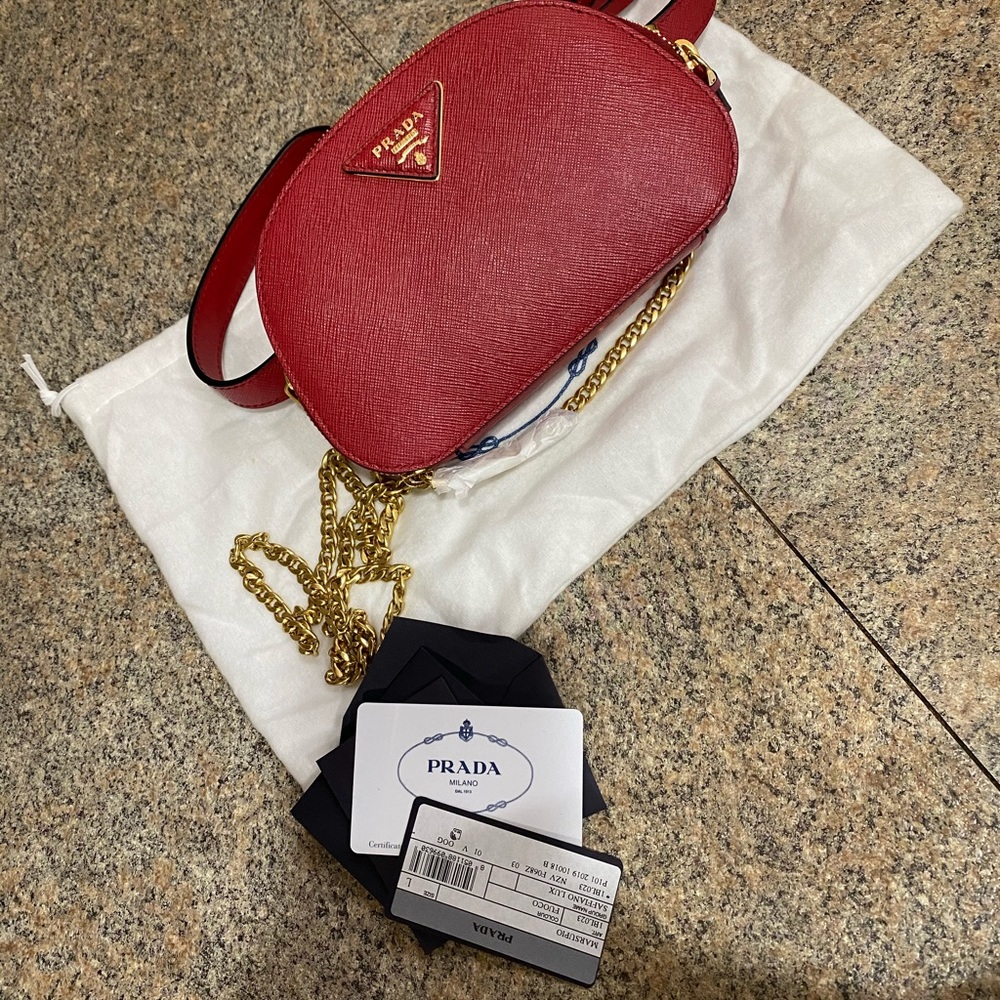 Authentic Prada Odette Convertible Belt Bag